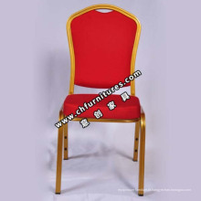 Cadeira de banquete de alumínio vermelho de alumínio (YC-ZL82)